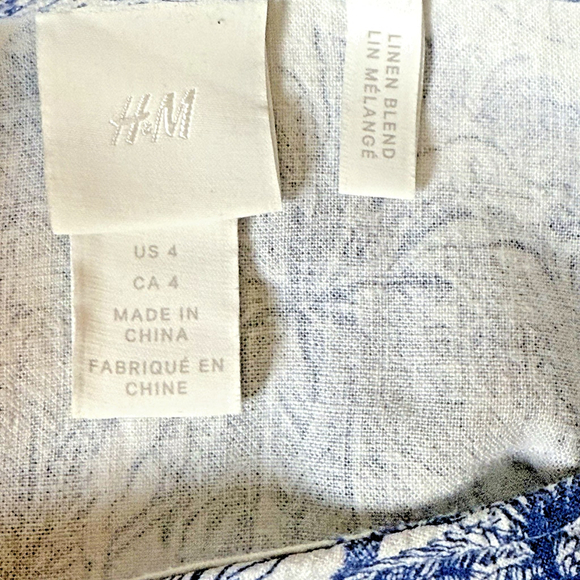 H&M Toile de Jouy Dress size 4 - Picture 12 of 12